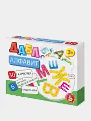 Дубль, Дуббль, настольная детская игра Дабл Алфавит