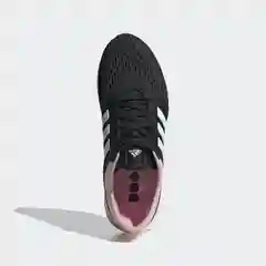 Черный кроссовки женские Adidas CC Rocket Boost "Black White Pink" (WMNS) GY0485