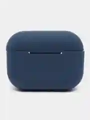 Тёмно-серый силиконовый чехол для наушников AirPods Pro  Щетка для чистки наушников Air Pen Clear