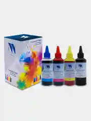 Чернила NV PRINT универсальные, на водной основе, для Сanon, Epson, НР, Lexmark, 4 цвета