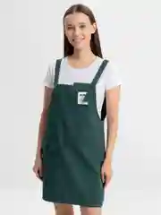 Зеленый сарафан женский