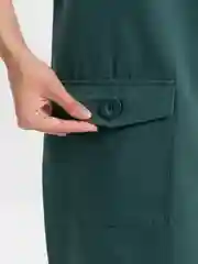 Зеленый сарафан женский