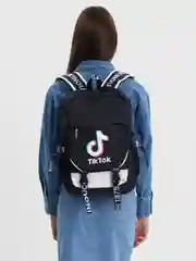 Рюкзак Tik Tok с USB-зарядкой детский, женский, мужской, для школы