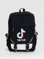 Рюкзак Tik Tok с USB-зарядкой детский, женский, мужской, для школы