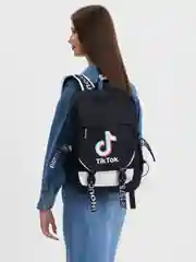Рюкзак Tik Tok с USB-зарядкой детский, женский, мужской, для школы