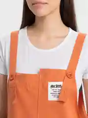 Оранжевый сарафан женский