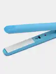 Голубой утюжок для волос, мини плойка гофре дорожная