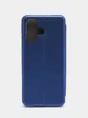Серебряный чехол-книжка для Infinix Hot 30 Play / Инфиникс Хот 30 Плей