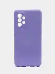 Аметистовый чехол Samsung Galaxy A52 / A52s, Галакси А52, силиконовый Silicone Cover с закрытым низом
