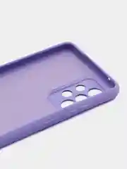 Аметистовый чехол Samsung Galaxy A52 / A52s, Галакси А52, силиконовый Silicone Cover с закрытым низом