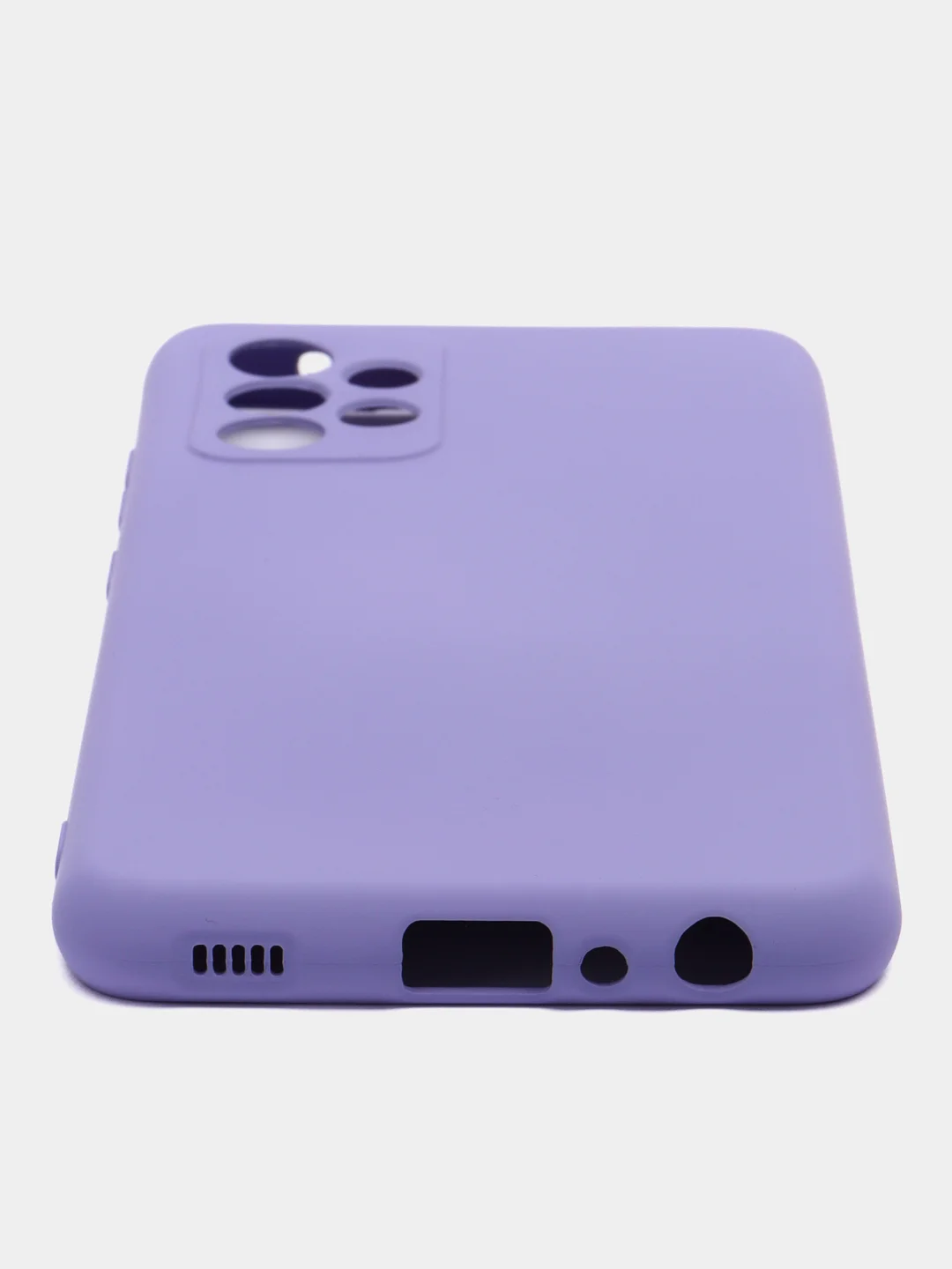 Аметистовый чехол Samsung Galaxy A52 / A52s, Галакси А52, силиконовый Silicone Cover с закрытым низом