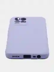Лавандовый чехол Silicone Cover для Realme 8/8 Pro (Реалми 8/8 про), силиконовый