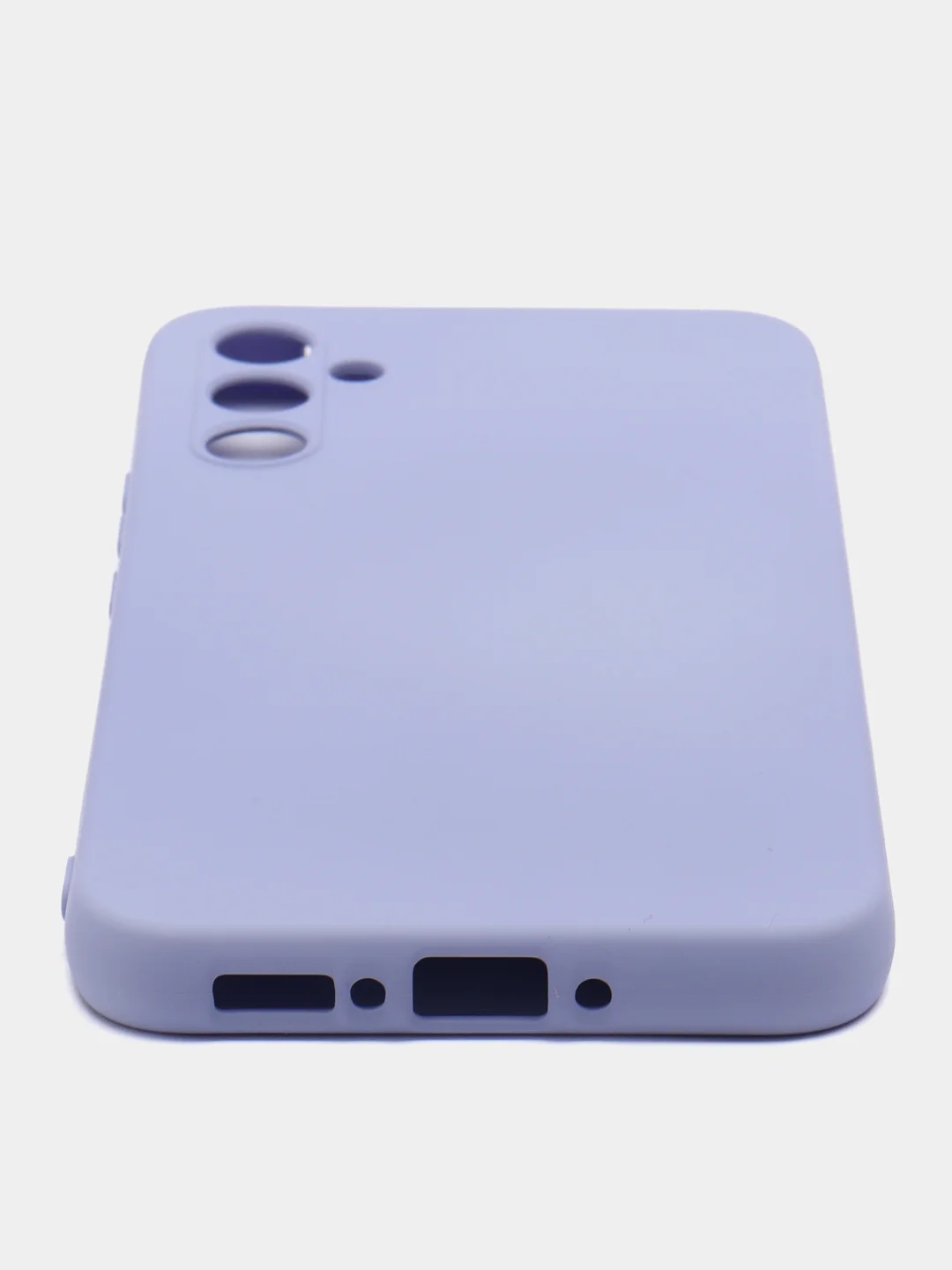 Сиреневый чехол силиконовый для Samsung Galaxy A34 / Самсунг Галакси А34 Silicone Cover