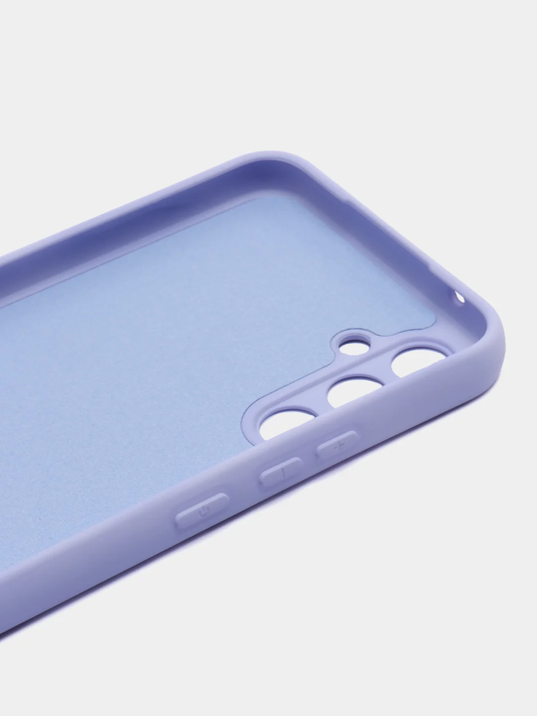 Сиреневый чехол силиконовый для Samsung Galaxy A34 / Самсунг Галакси А34 Silicone Cover