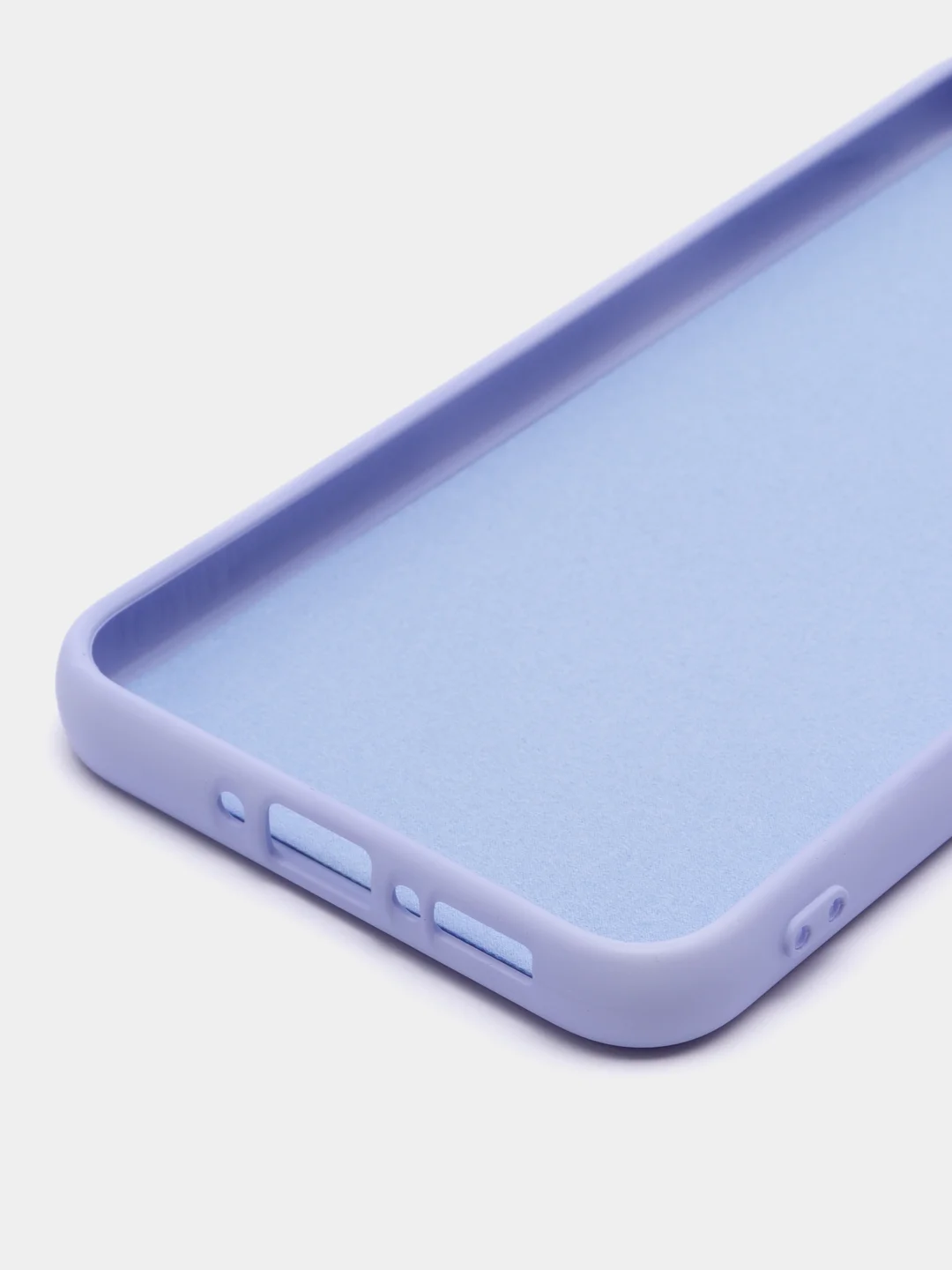 Сиреневый чехол силиконовый для Samsung Galaxy A34 / Самсунг Галакси А34 Silicone Cover