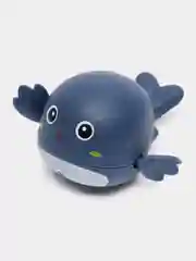 Синий игрушка для купания "Дельфинчики", заводная, водоплавающая
