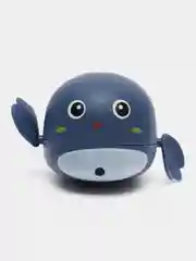 Синий игрушка для купания "Дельфинчики", заводная, водоплавающая