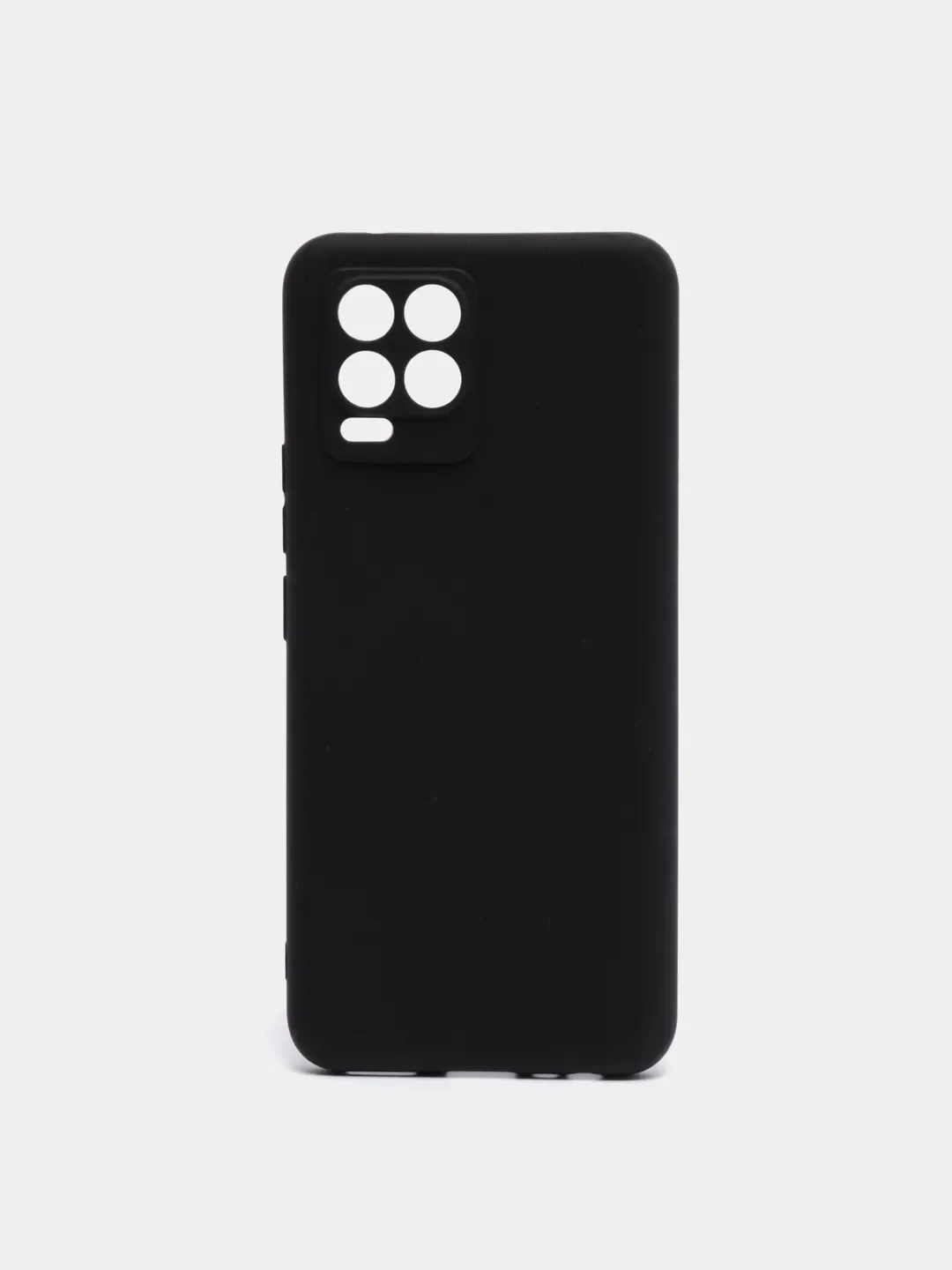 Чехол Realme 8 / Realme 8 Pro Реалми 8 Про черный силиконовый матовый