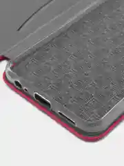 Красный чехол книжка Vivo Y16