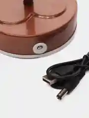 Белый лампа декоративная с перьями, LED