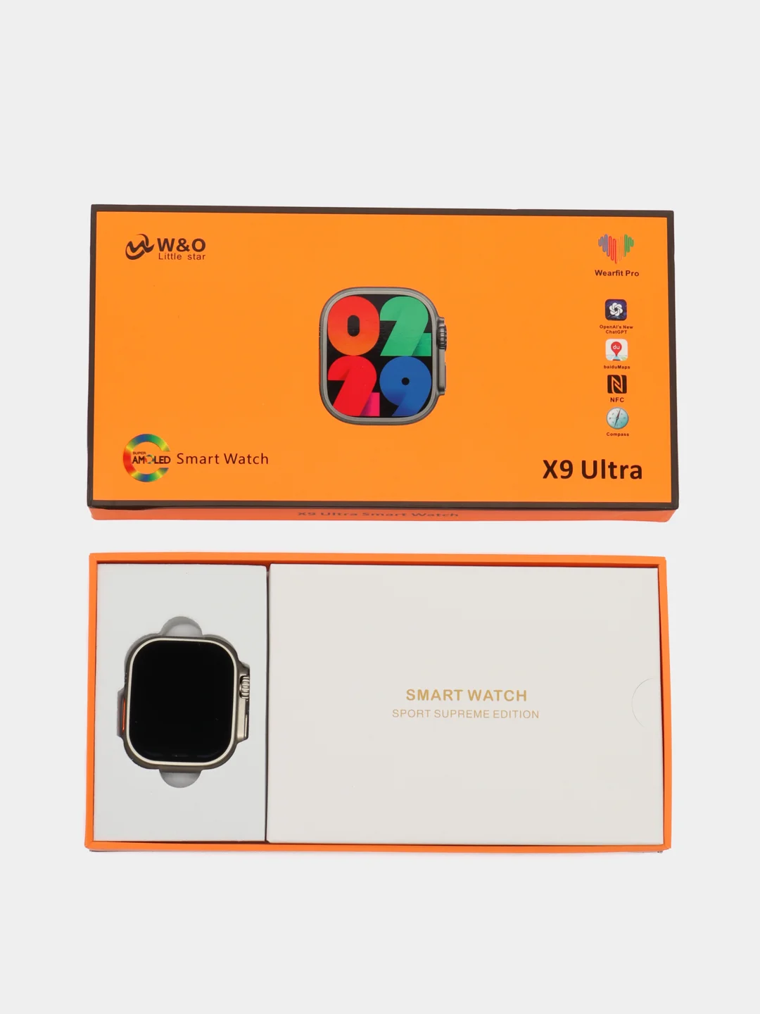 Золотой smart Watch 9 про серия