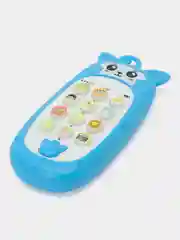 Лазурный детский телефон музыкальный, развивающий