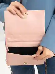Конфетный сумка женская с цепочкой, текстурная