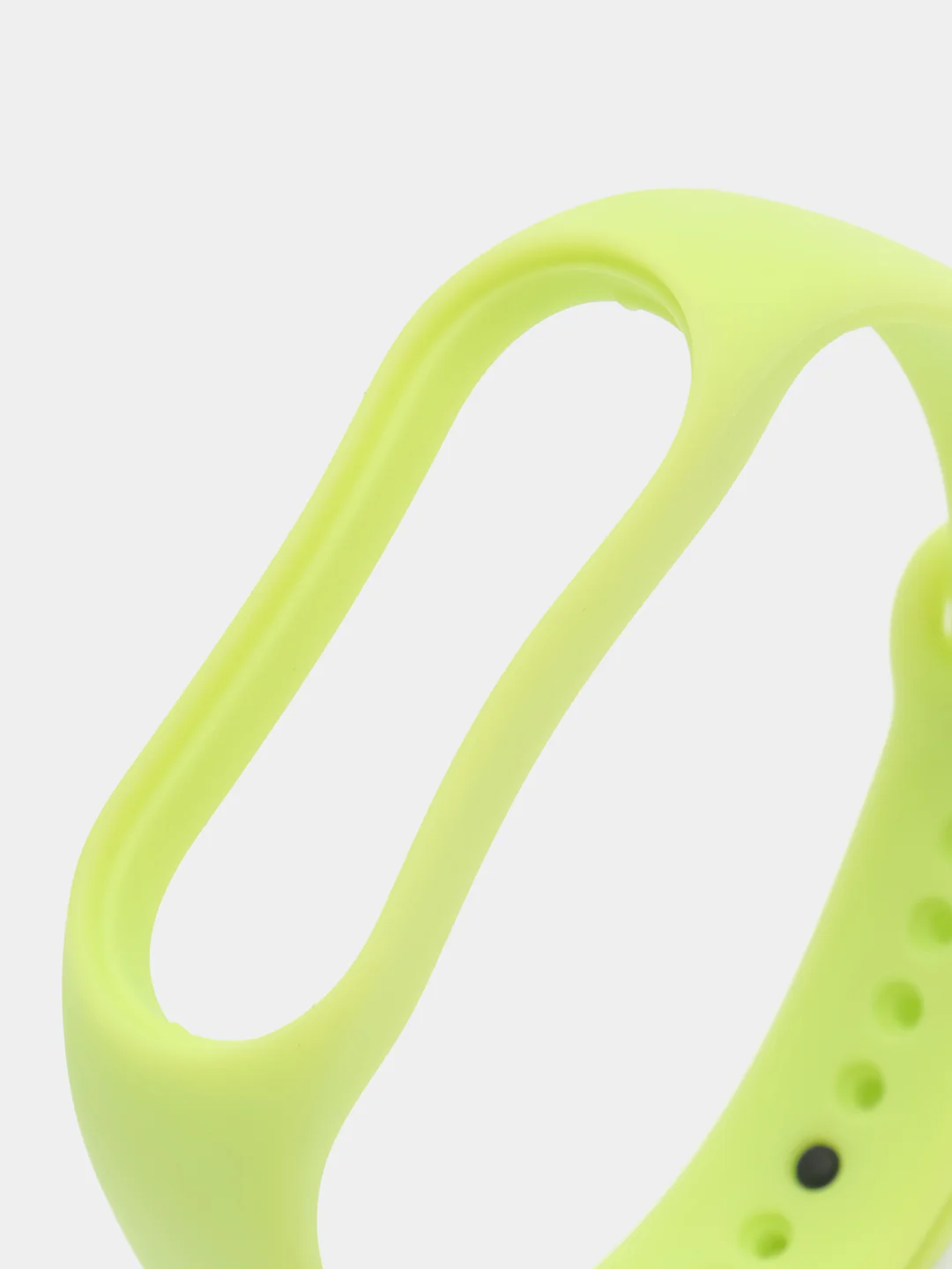 Пудровый силиконовый ремешок Xiaomi Mi Band 5, 6, 7, гипоаллергенный
