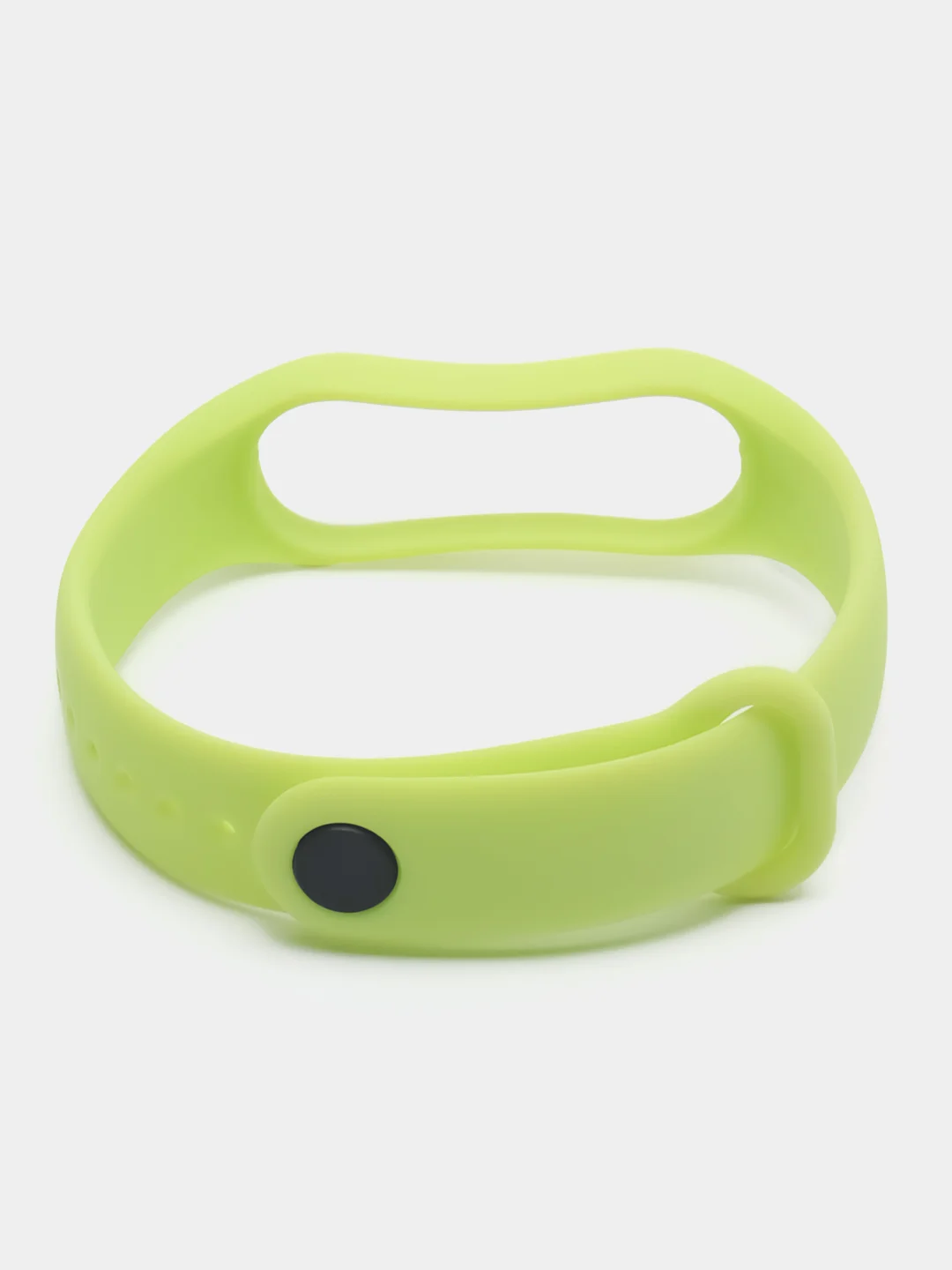 Пудровый силиконовый ремешок Xiaomi Mi Band 5, 6, 7, гипоаллергенный
