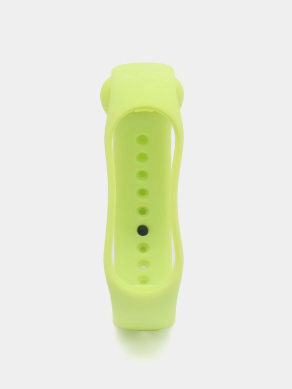 Силиконовый ремешок Xiaomi Mi Band 5, 6, 7, гипоаллергенный