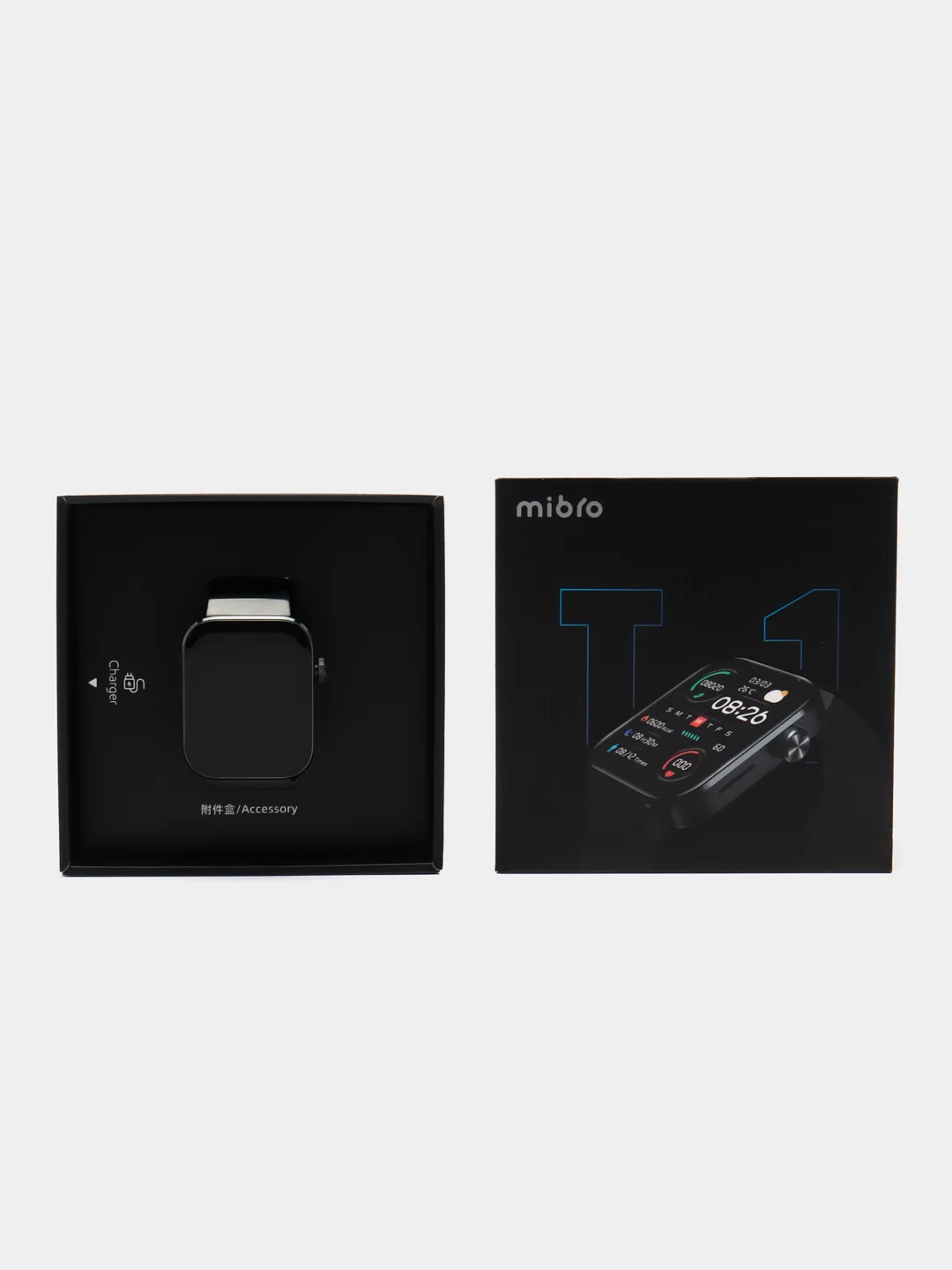 Черный умные часы Xiaomi Mibro T1, XPAW006