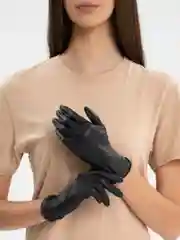 Перчатки  нитриловые , 100 штук, черные, XS, M, S