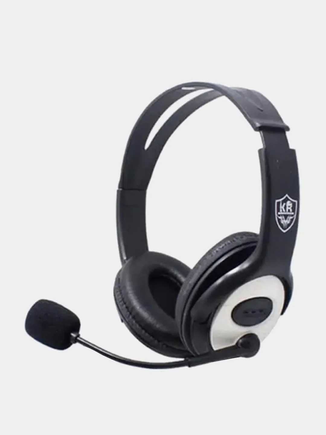 Серый наушники игровые KR-GM, полноразмерные