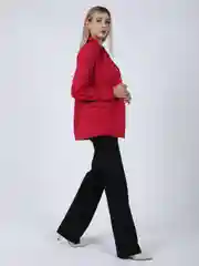 Красный пиджак женский