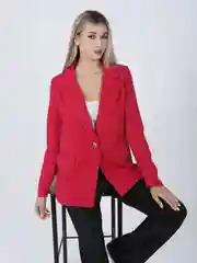 Красный пиджак женский