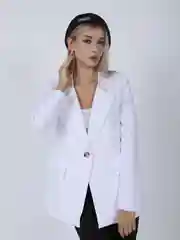 Белый пиджак женский
