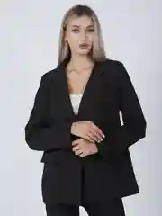 Черный пиджак женский