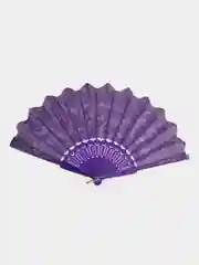 Фиолетовый веер кружевной