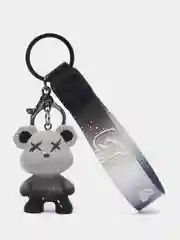 Серый брелок для ключей Bearbrick "Мишка"