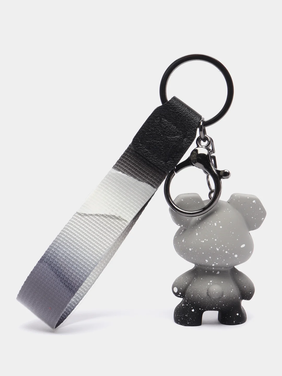 Розовый брелок для ключей Bearbrick "Мишка"