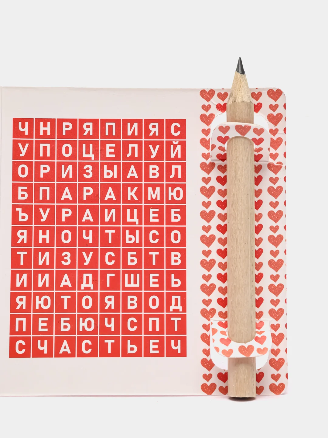 Алый задание для двоих на выбор, 7,5 х 8 см