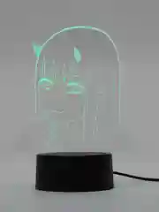 Аметистовый ночник 3D "Милый во Франксе", светодиодный, USB