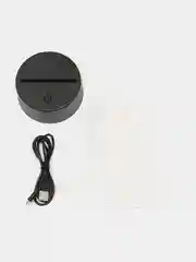 Аметистовый ночник 3D "Милый во Франксе", светодиодный, USB
