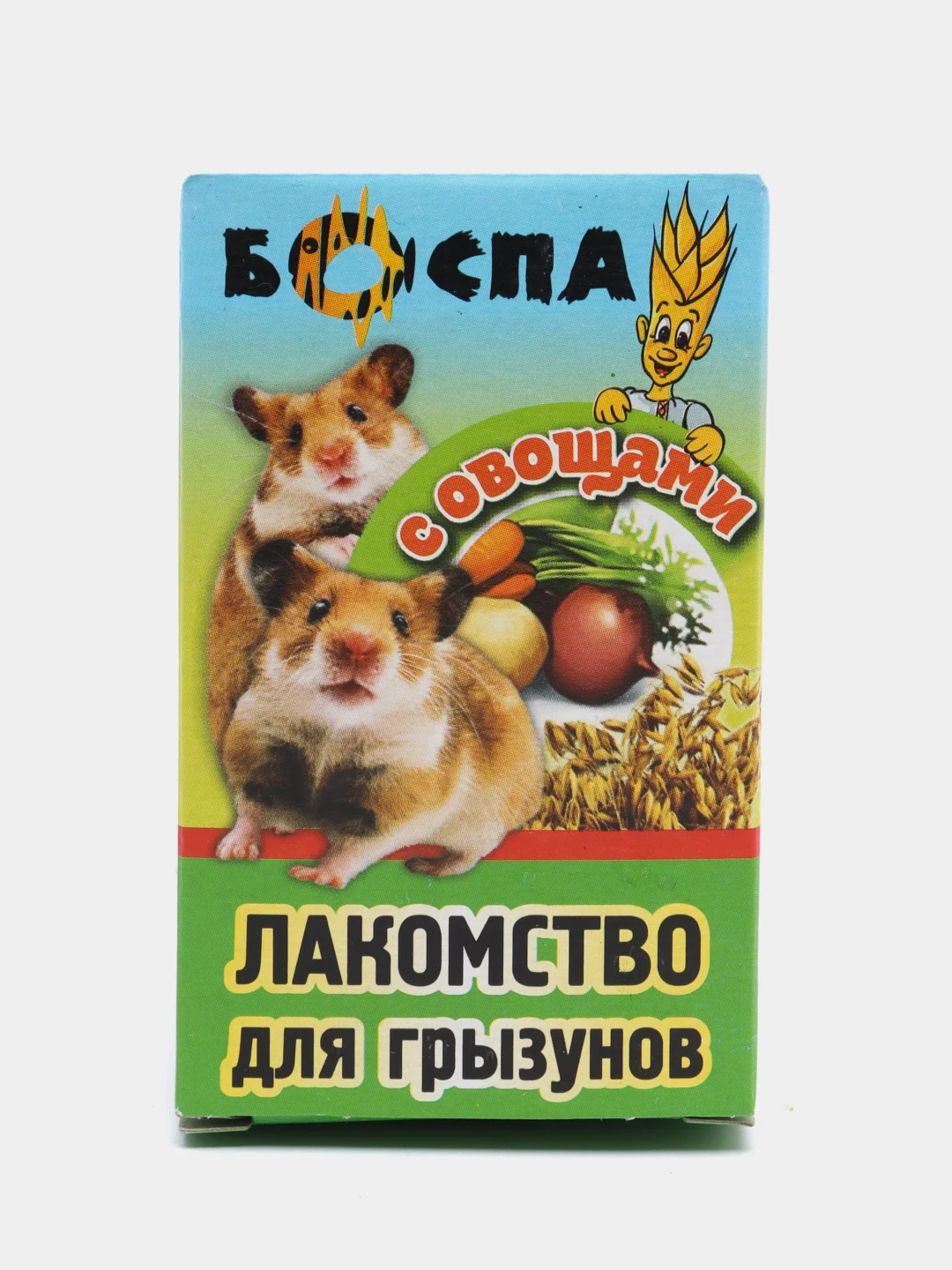 Лакомство для грызунов 3 в 1 Боспа "Груша", 3шт (100 г)