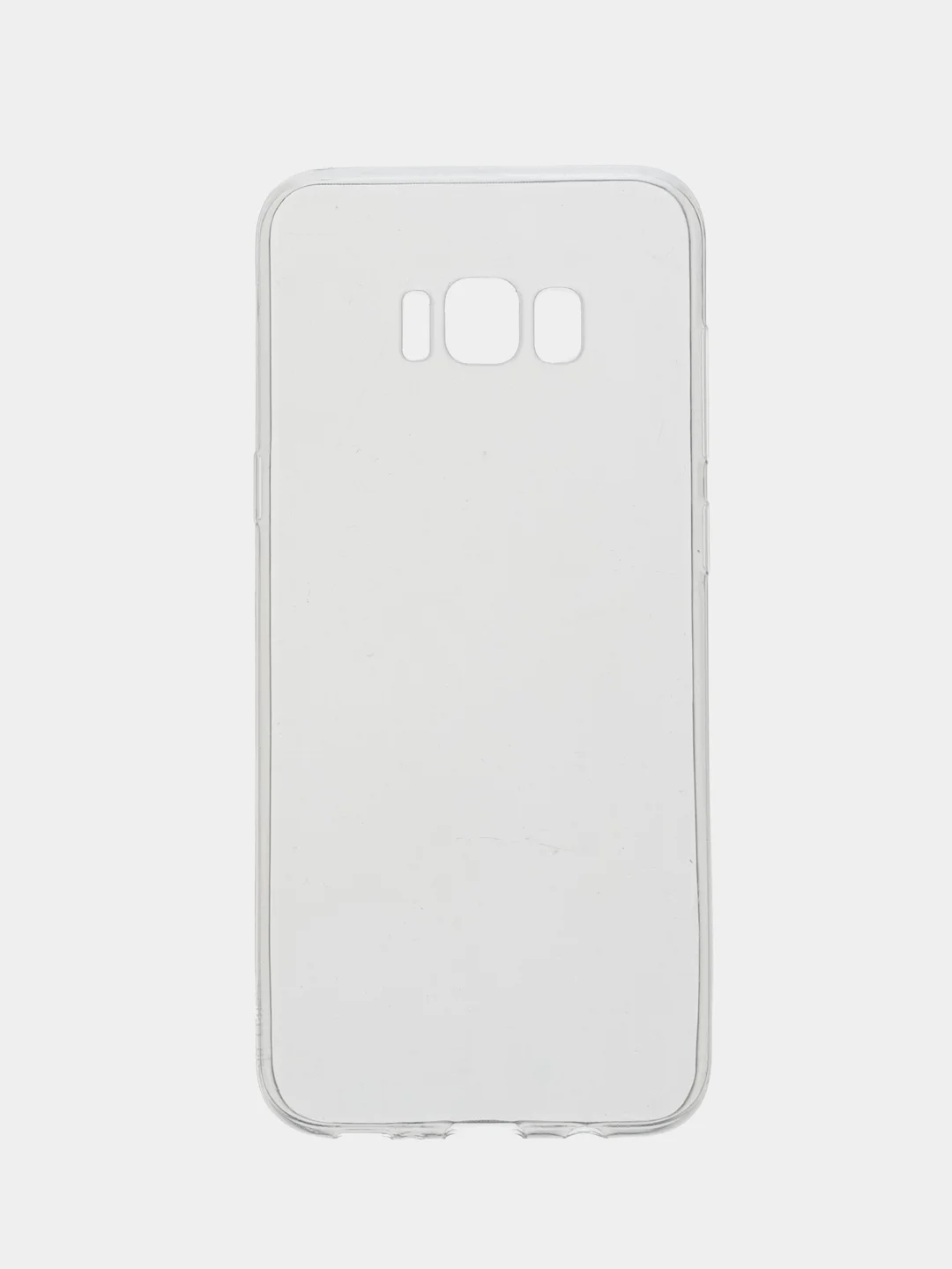 Прозрачный силиконовый чехол на Samsung Galaxy S8 Plus