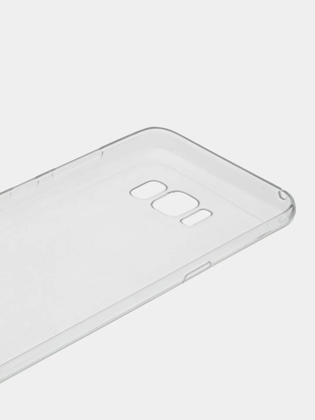 Красный силиконовый чехол на Samsung Galaxy S8 Plus