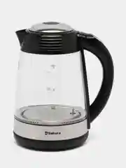 Черный чайник электрический Sakura SA-2729DBK, 1850-2200 Вт