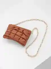 Медный рельефная сумка кроссбоди с цепью