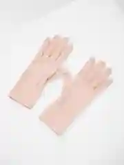 Розовый перчатки женские, кружевные, прозрачные, ажурные, гипюровые