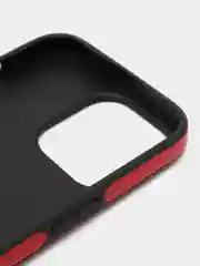 Красный чехол для iPhone 14 / 11 / 12 / 13 Pro Max Plus кожаный на айфон про макс
